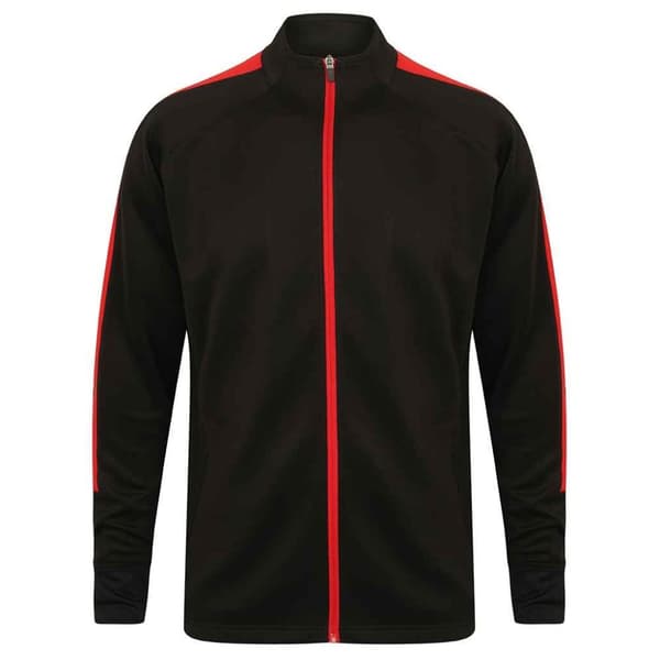 Finden & Hales Mens Knitted Tracksuit Top