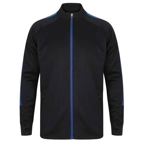 Finden & Hales Mens Knitted Tracksuit Top