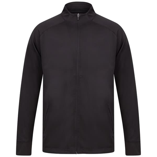 Finden & Hales Mens Knitted Tracksuit Top