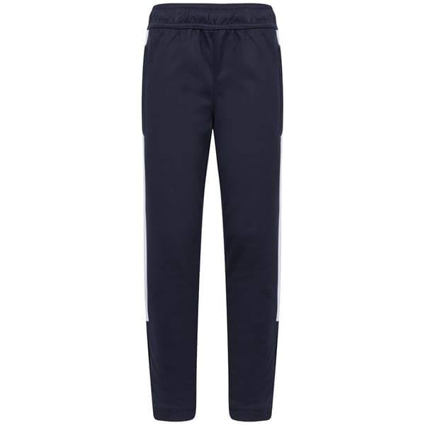 Finden & Hales Strikkede træningsbukser til børn/børn til drenge Navy/White 9/10 Years