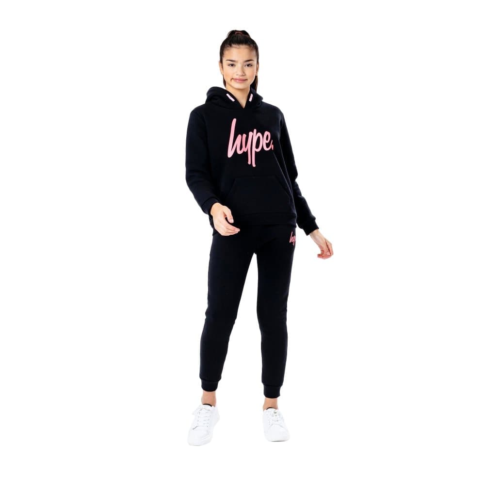 Hype Barn/Kids Script Hoodie och Joggers Set
