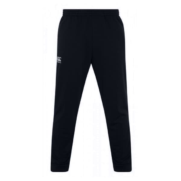 Canterbury Barn/Kids Stretch Tapered Tracksuit Bottoms Black 8 Years