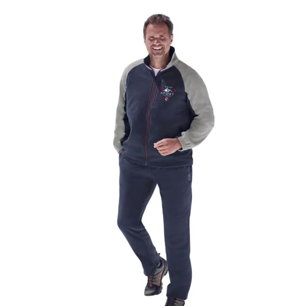 Atlas For Men Träningsoverall i fleece för män