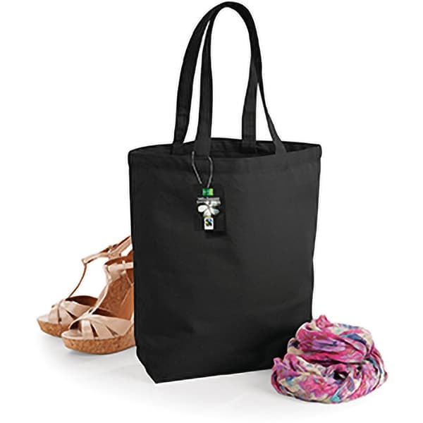 Westford Mill Plain Fair Trade Camden Shopper / Shopping Bag (13 liter)