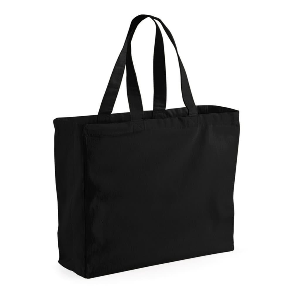 Westford Mill Canvas Classic Shopper Bag - 26 liter (förpackning med 2)