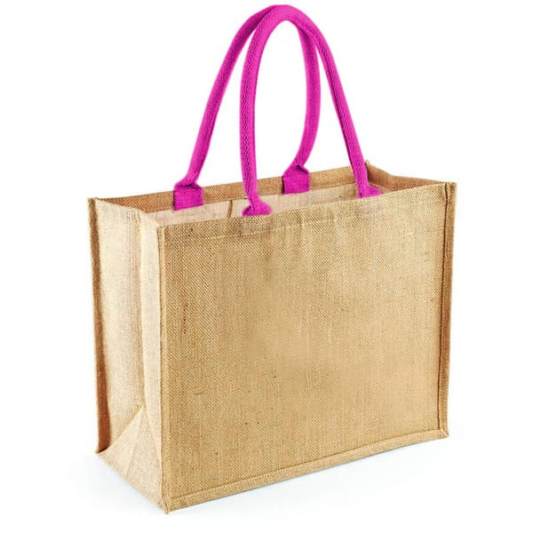 Westford Mill Classic Jute Shopper Bag (21 liter) (pakke med 2)