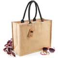 Miniatyrbild 3 av 3: Westford Mill Classic Jute Shopper Bag (21 liter)