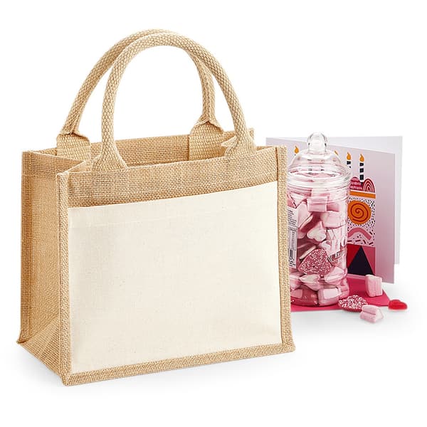 Westford Mill Pocket Jute Gift Bag