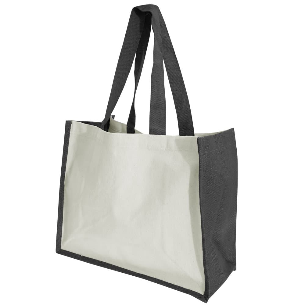Westford Mill Printers Jute Cot Shopper Bag (21 Litres) (Pack of 2)