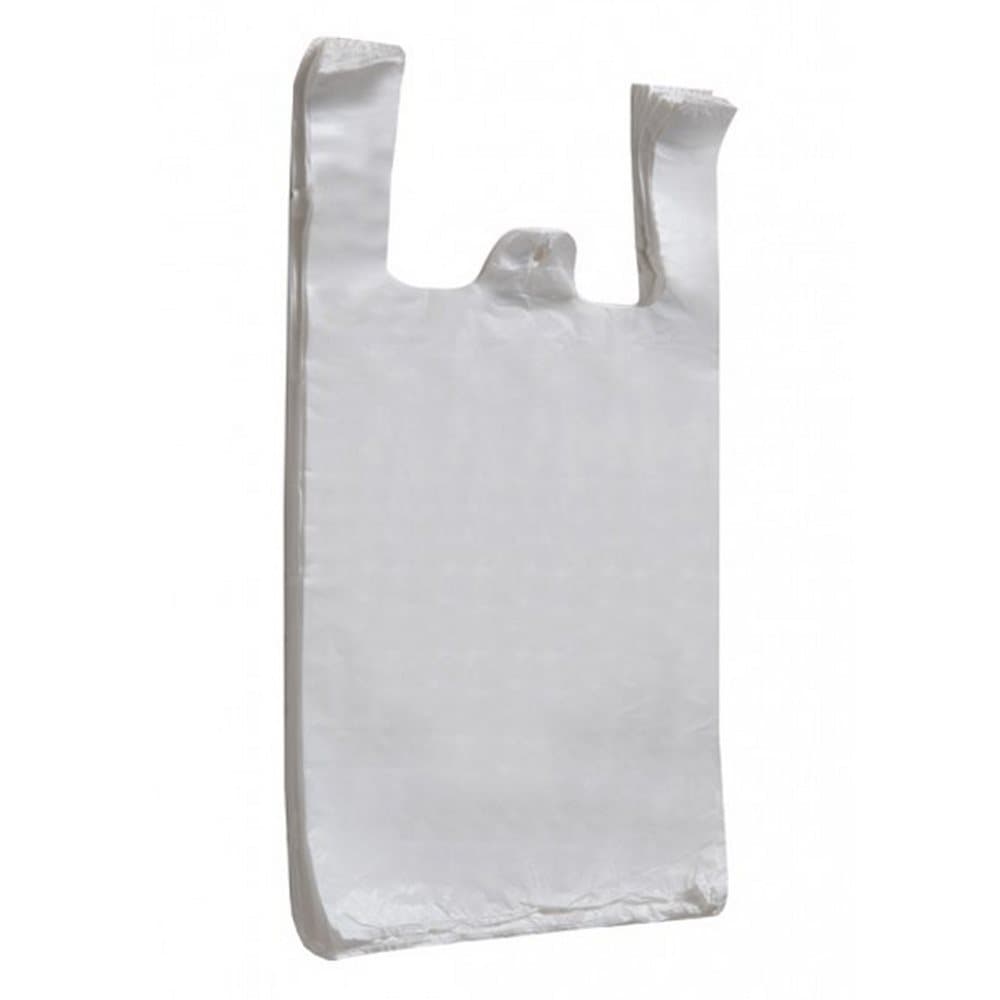 Plastbärkassar i HDPE-väst (100 st)