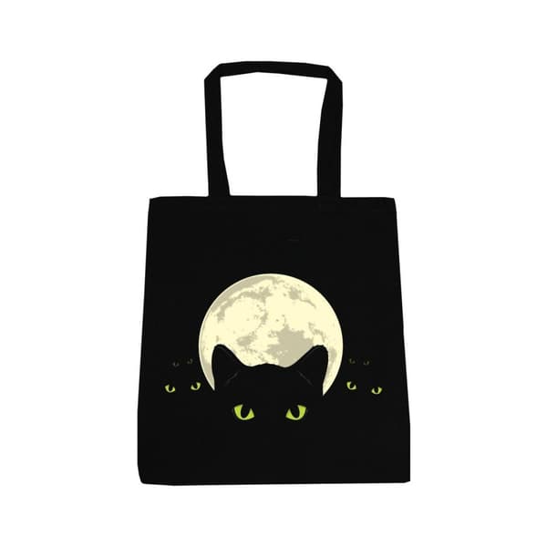 Grindstore Bright Eyes indkøbstaske Black One Size