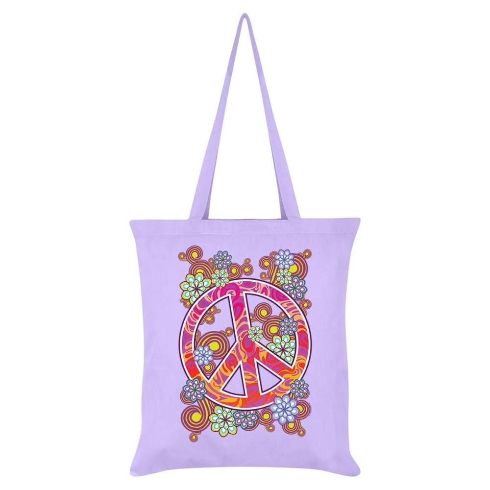 Grindstore Psykedelisk Peace Tote Bag
