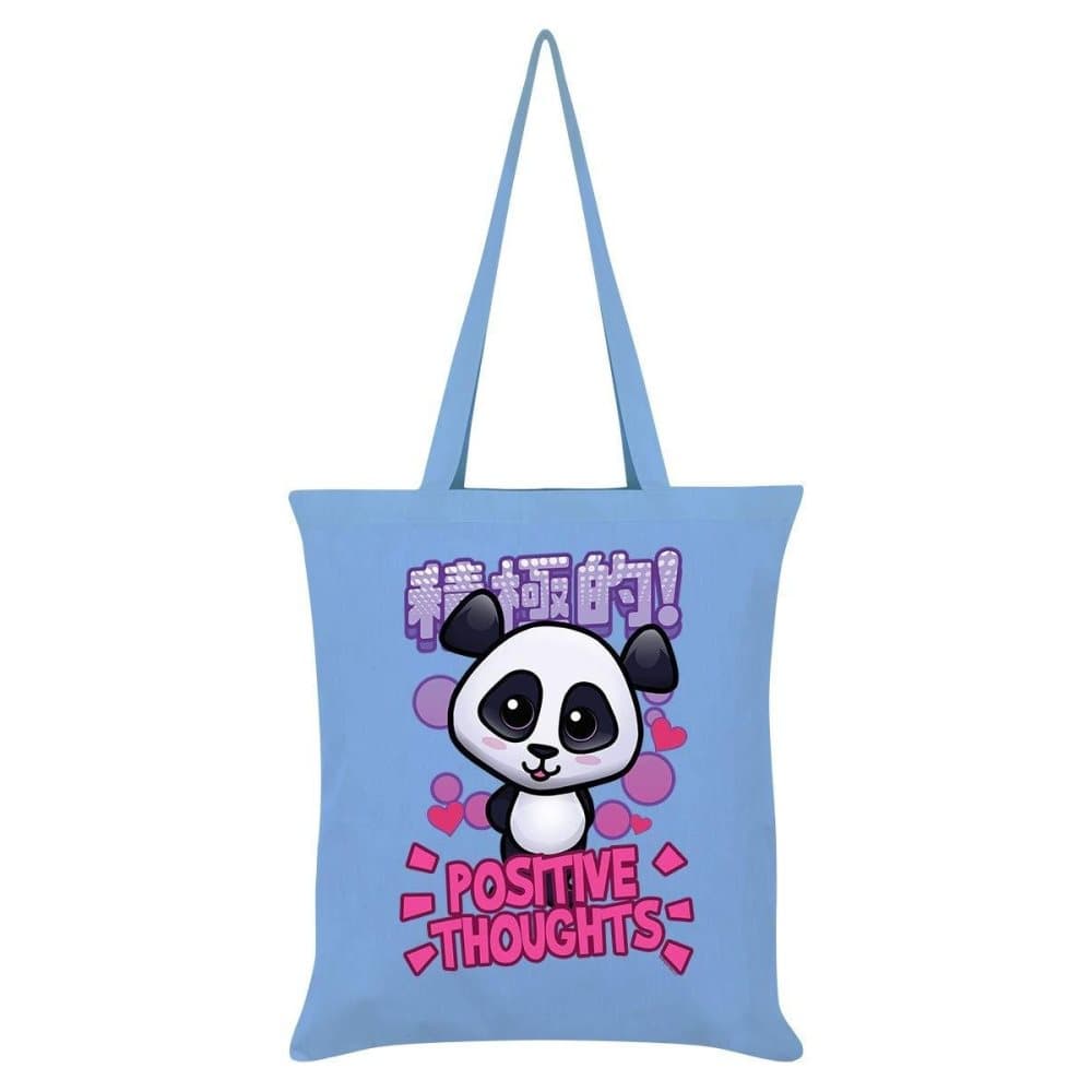 Handa Panda Positiva tankar Tote Bag