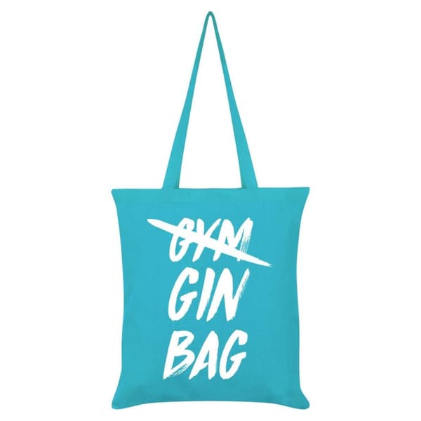 Grindstore Gin Bag Tote Bag Azure Blue One Size