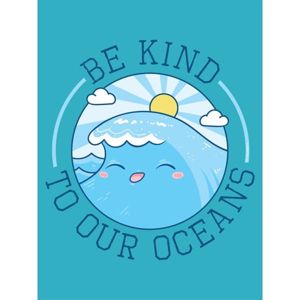 Grindstore Vær venlig over for vores oceaner Tote Bag