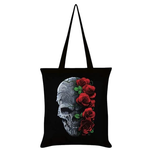 Requiem Collective Immortal Bloom Tote Bag Black One Size