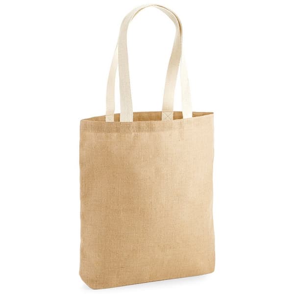 Westford Mill Jute-taske uden laminat Natural One Size