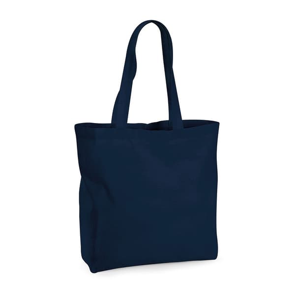Westford Mill Unisex Organic Premium Cotton Maxi Tote Bag French Navy One Size