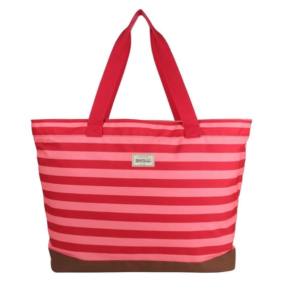 Regatta Stamford Beach Tote Bag Shell Pink/Miami Red One Size