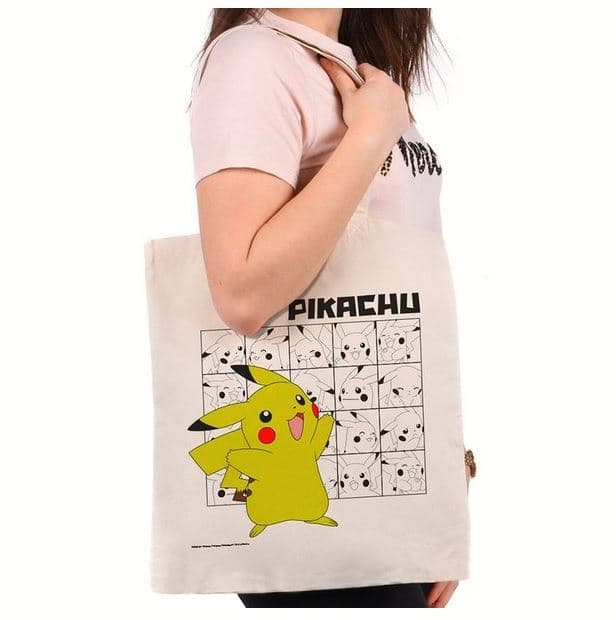Puuvillainen laukku: Pokemon - Pikachu