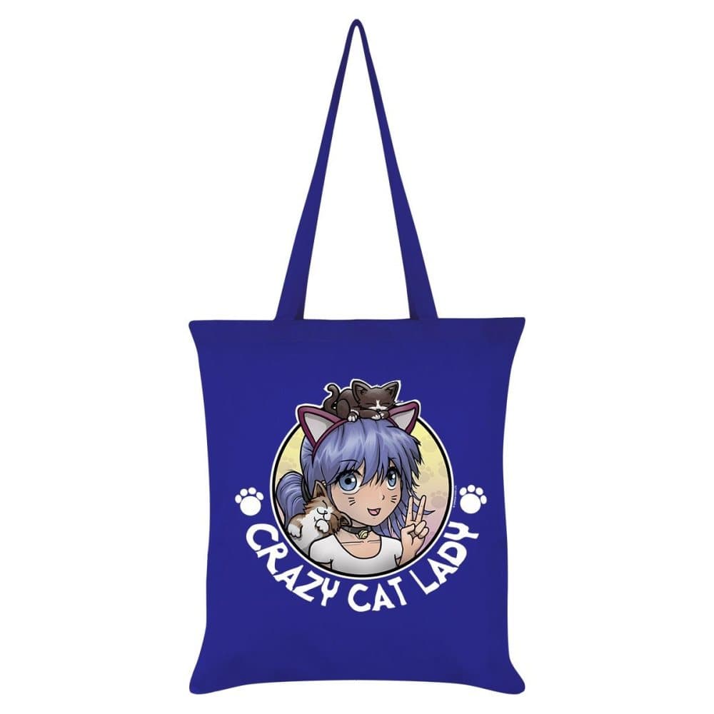 Grindstore Crazy Cat Lady Tote Bag