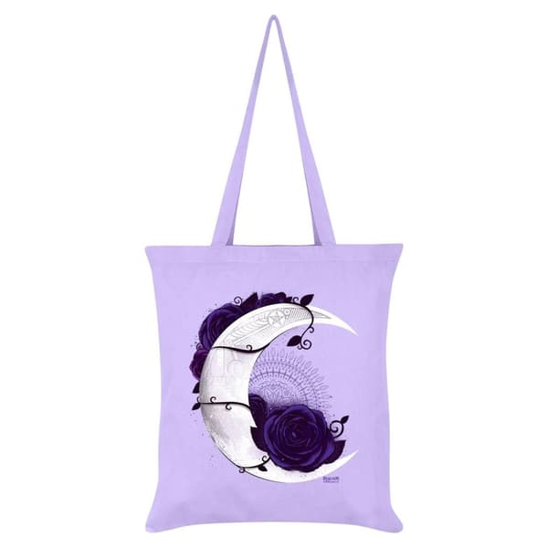 Requiem Collective Lunar Mandala indkøbstaske Lilac One Size