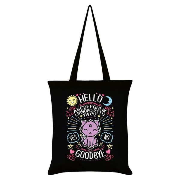 Grindstore Kawaii Ouija Tote Bag Black One Size