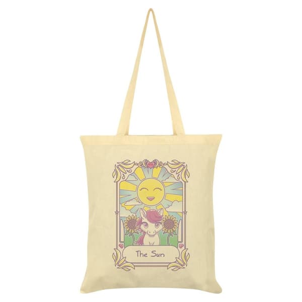 Deadly Tarot The Sun Kawaii indkøbstaske Cream One Size