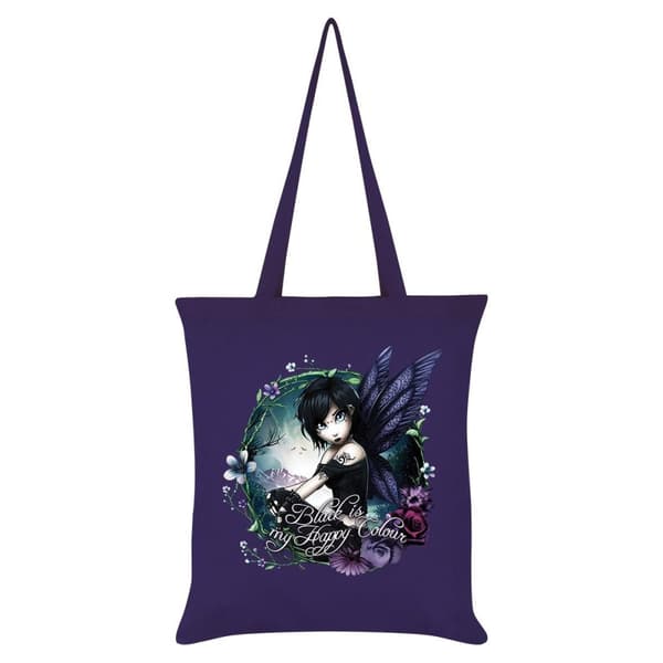 Hexxie Black Is My Happy Colour Paige Tygkasse Purple One Size