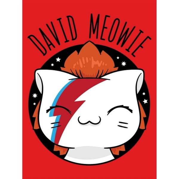 VI Pets David Meowie Tote Bag