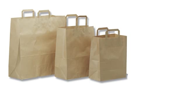 Bärkasse papper 30L brun 200/fp