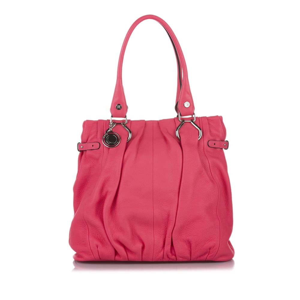 Pre-owned Celine Leather Tote Bag Pink