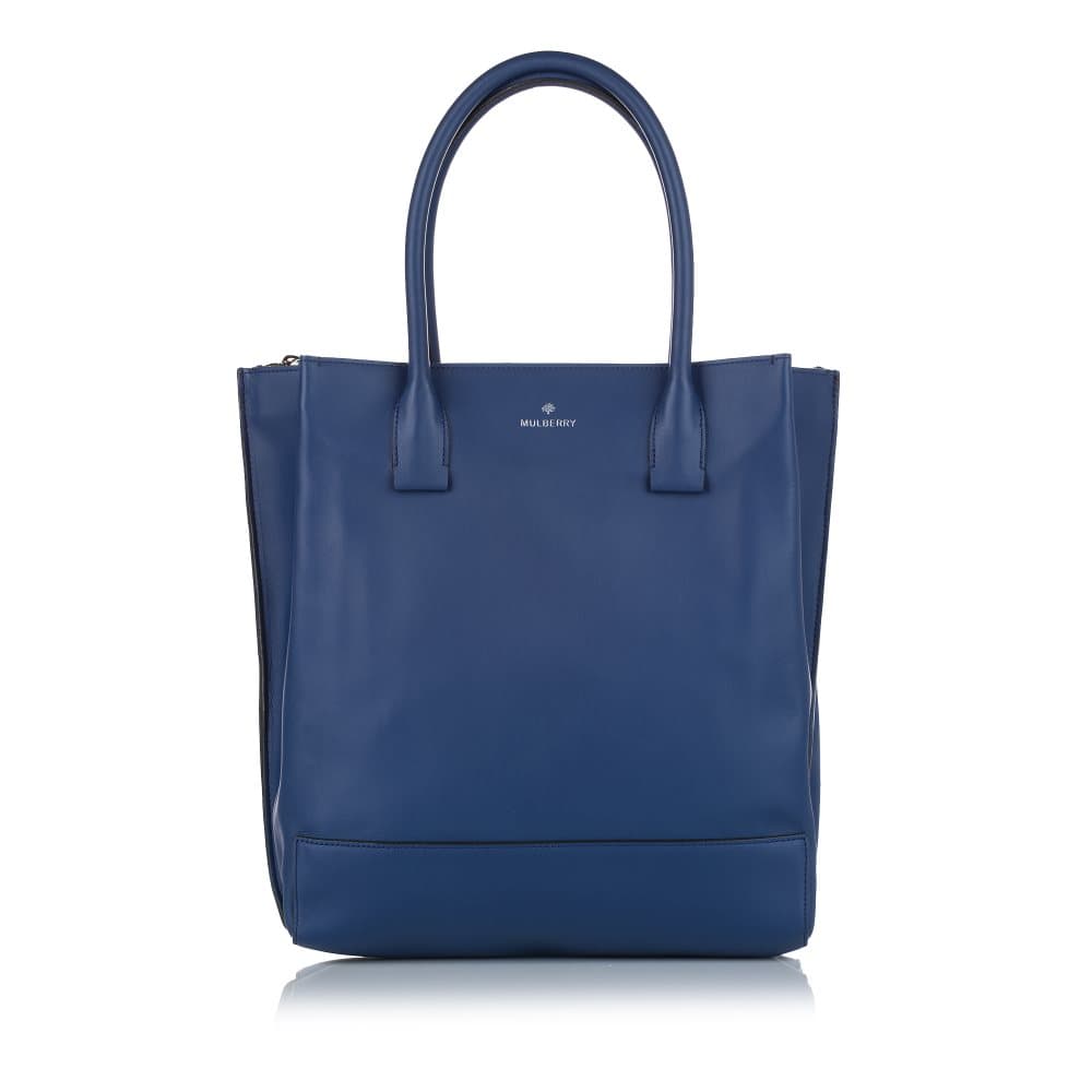 Pre-owned Mulberry Arundel Leather Tote Bag Blue