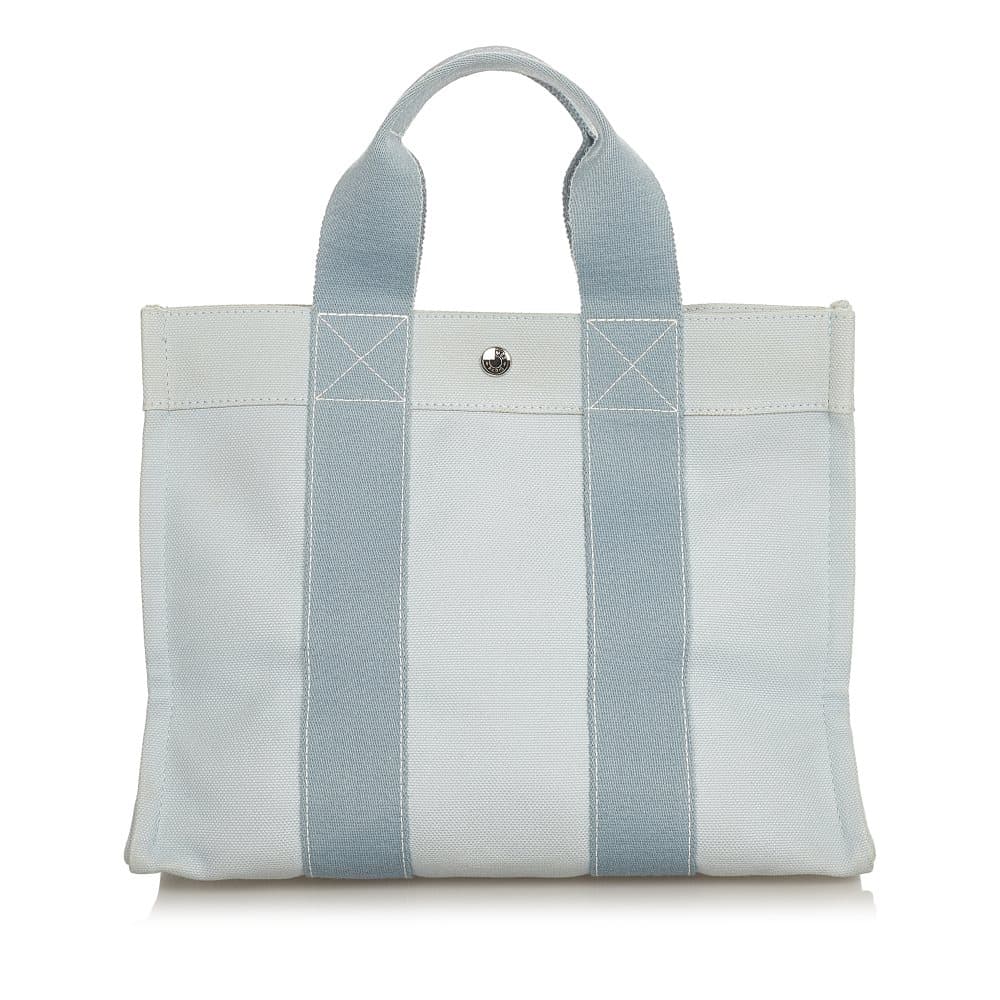 Pre-owned Hermes Bora Bora PM Tote Blue