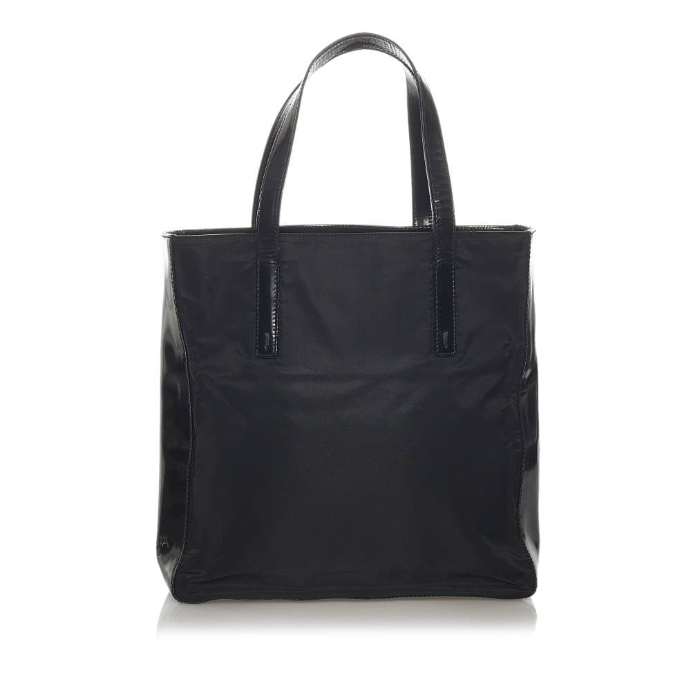 Pre-owned Prada Tessuto Tote Bag Black