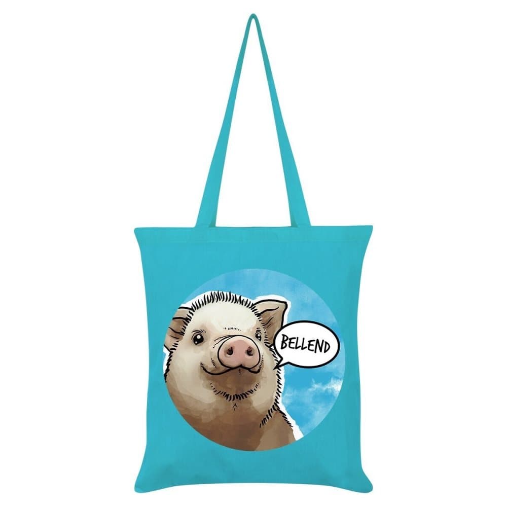 Cute But Abusive Bellend Pig Tote Bag