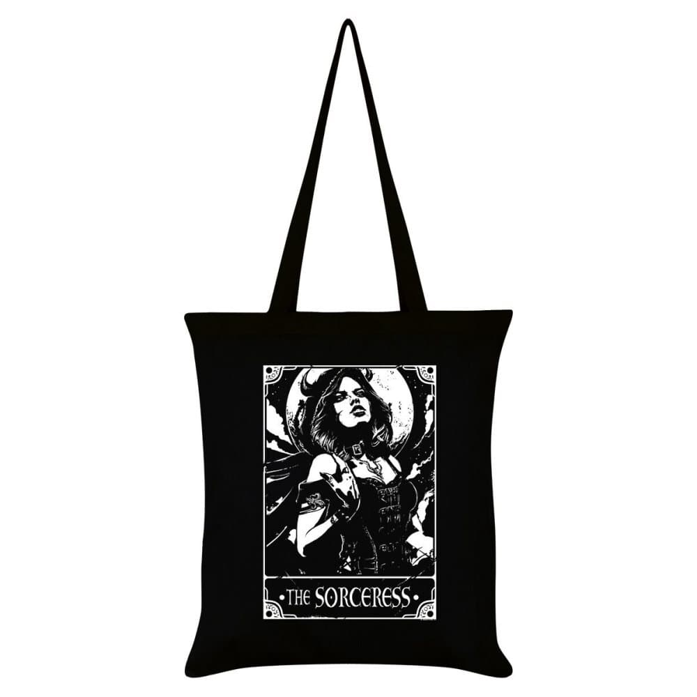 Deadly Tarot Den häxan Tote Bag