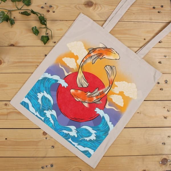 Grindstore Koi Tote Bag