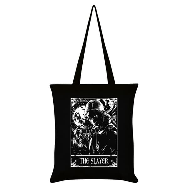 Deadly Tarot The Slayer Tote Bag Black/White One Size