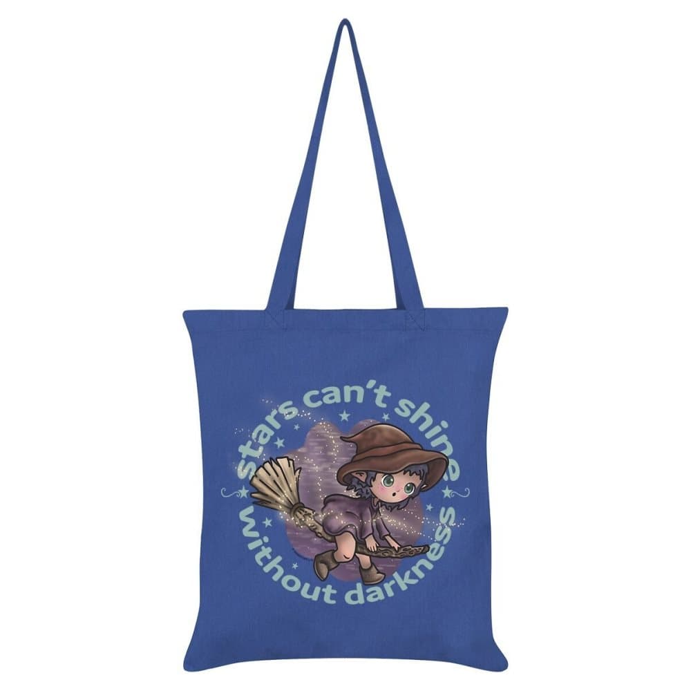 Grindstore Stjärnor kan inte lysa utan mörker Kooky Witch Tote Bag