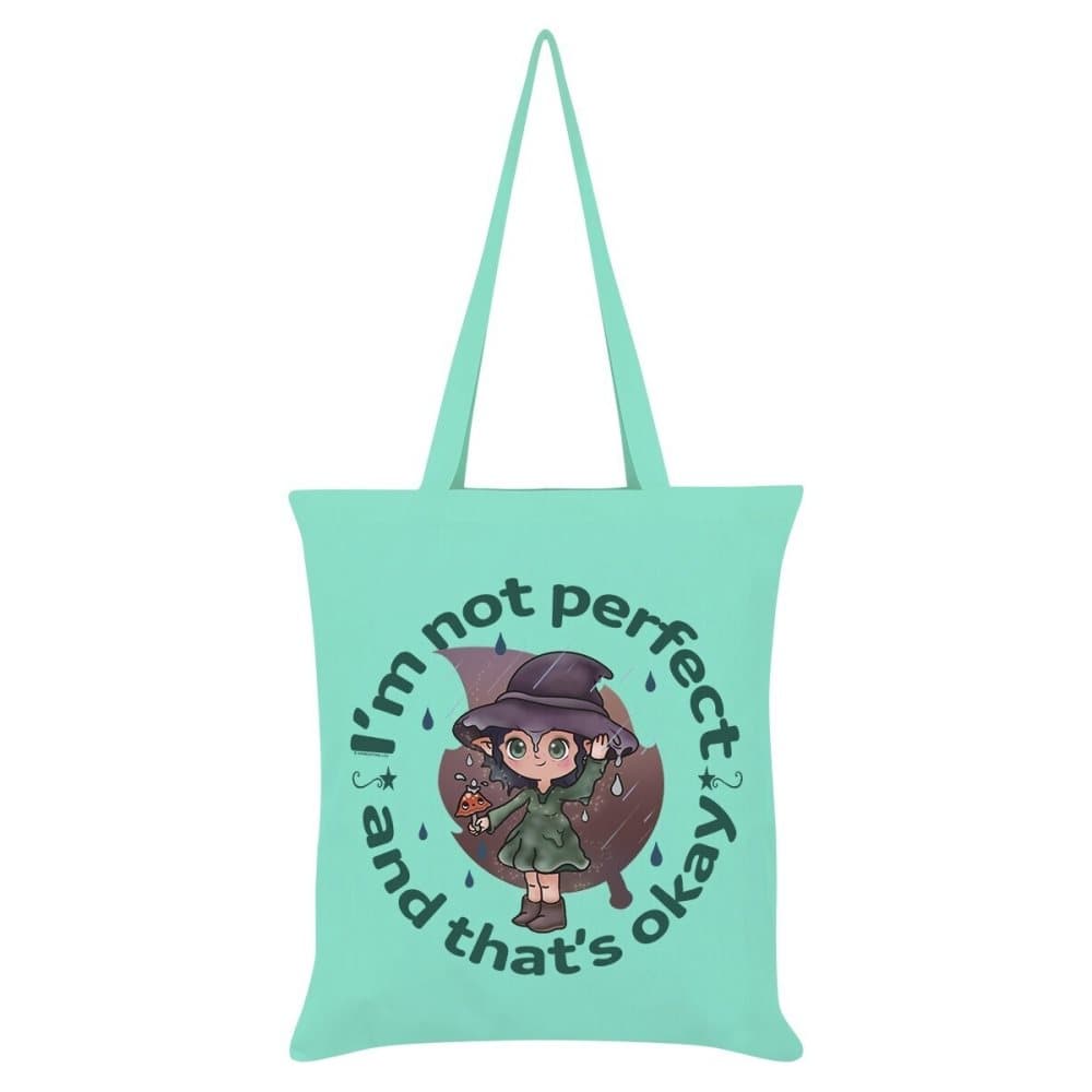 Grindstore Inte perfekt och det är okej Kooky Witch Tote Bag