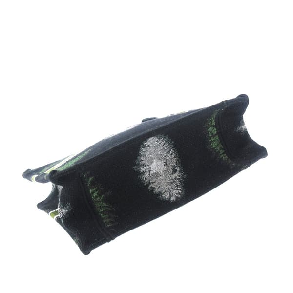 Pre-owned Dior Tie Dye Vertical Book Tote Green