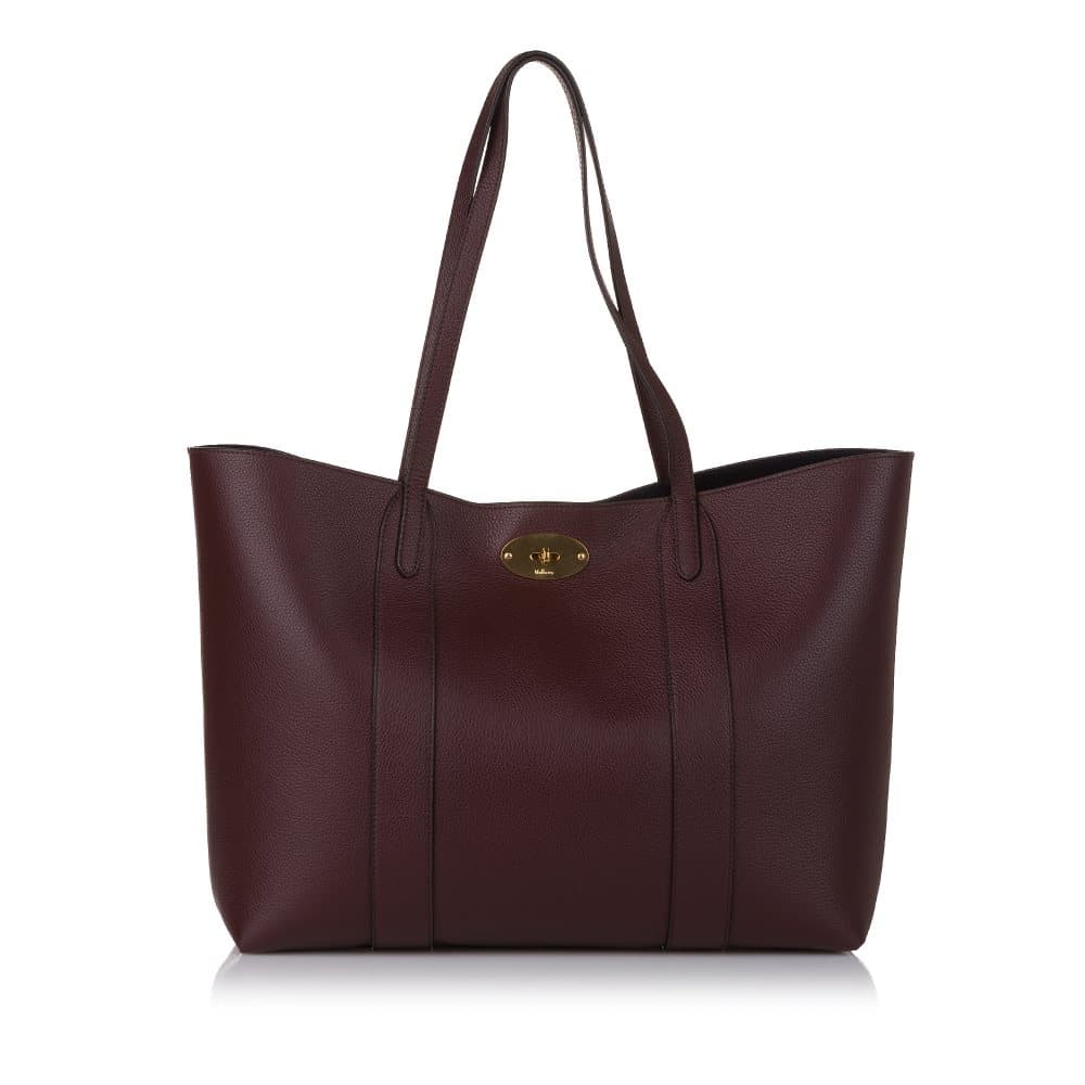 Pre-owned Mulberry Bayswater Leather Tote Bag Red