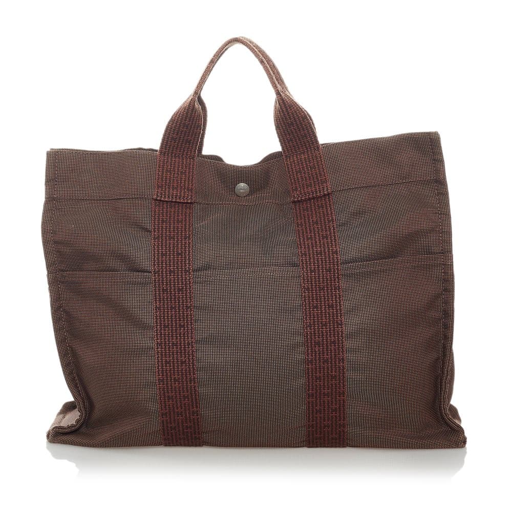 Pre-owned Hermes Herline MM Red