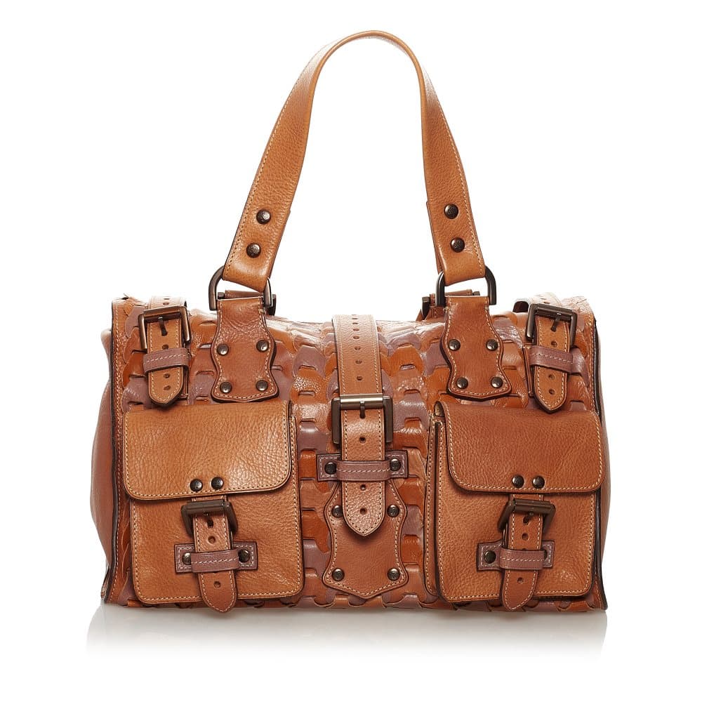 Pre-owned Mulberry Roxanne Leather Tote Bag Brown