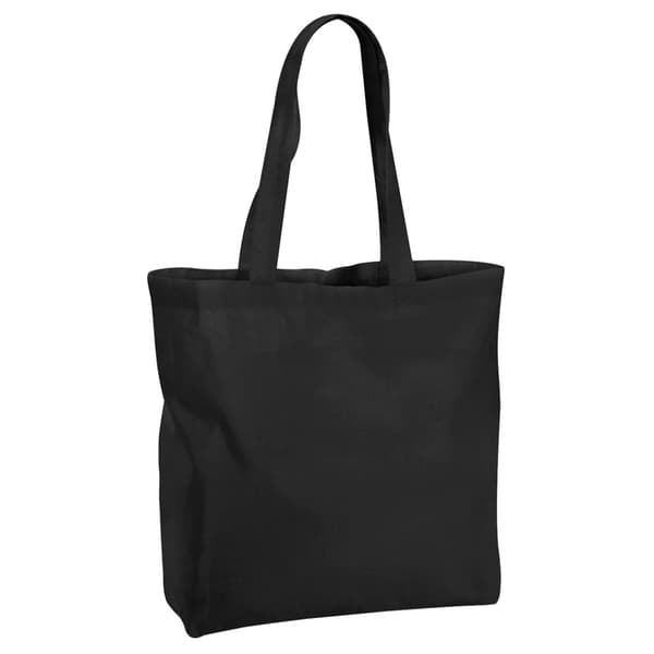 Westford Mill Recycled Cotton Tote Bag Black One Size