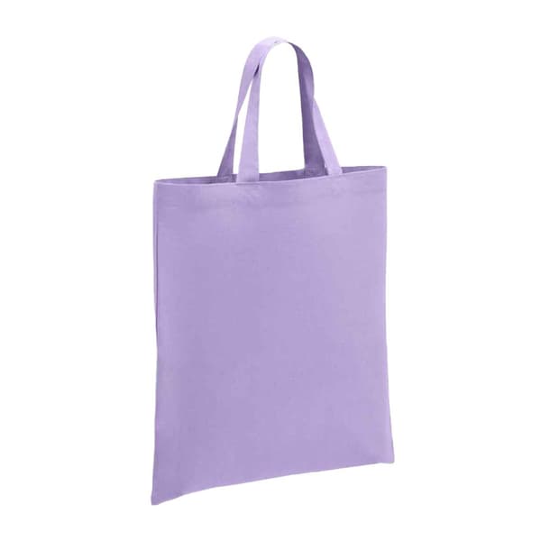 Brand Lab Shopper-taske i bomuld med kort håndtag Lavender One Size