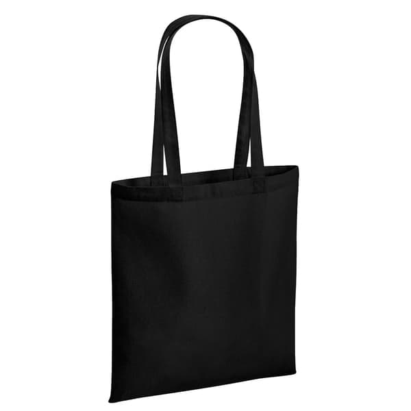 Westford Mill Recycled Cotton Tote Bag Black One Size