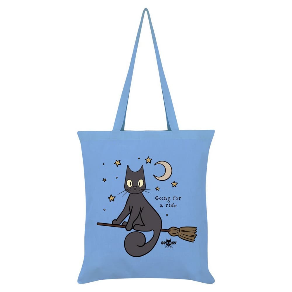 Spooky Cat Gå för en tur Tote Bag