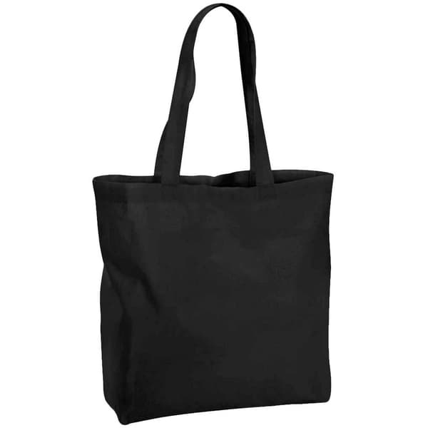 Westford Mill Recycled Cotton Oversized Tote Bag Black One Size